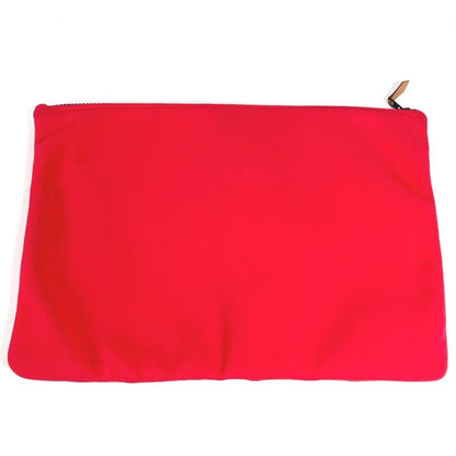 Hermes Pouch Neobain GM Polyamide Red