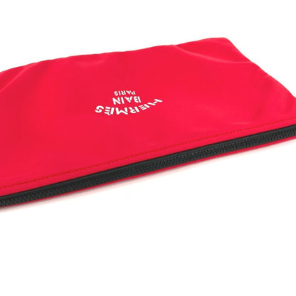 Hermes Pouch Neobain GM Polyamide Red