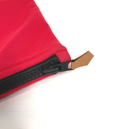 Hermes Pouch Neobain GM Polyamide Red