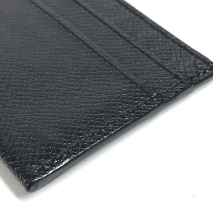 Louis Vuitton Card Case Holder Double Taiga Leather Black