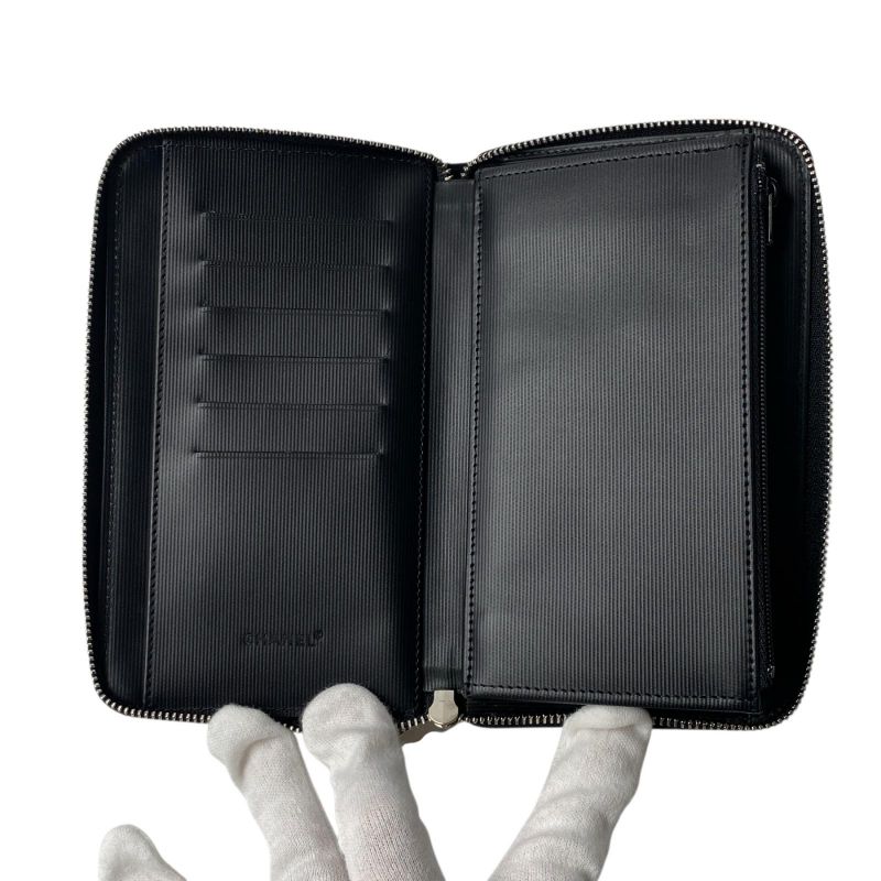 Chanel Travel Line Zip Around Wallet No 5