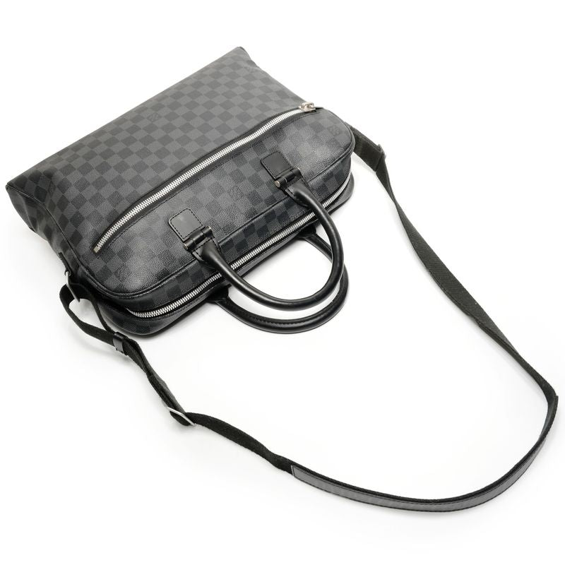 Louis Vuitton Shoulder Bag Damier Graphite Horizon