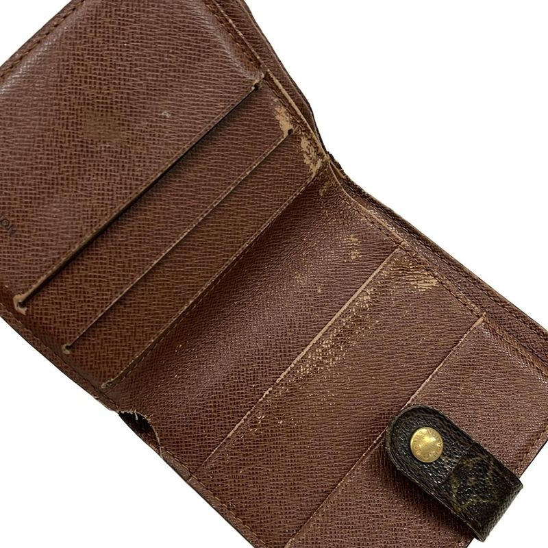 Louis Vuitton Bifold Wallet Monogram Compact Zip