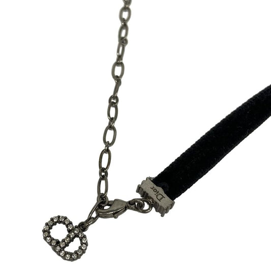 Dior Choker J'adior Black Silver Clear