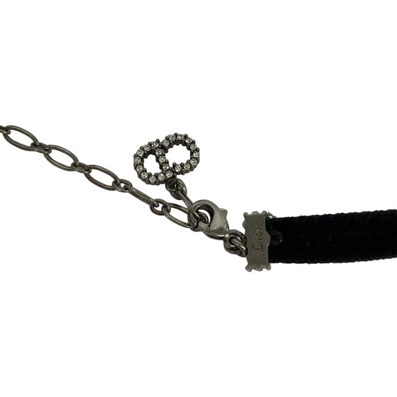 Dior Choker J'adior Black Silver Clear
