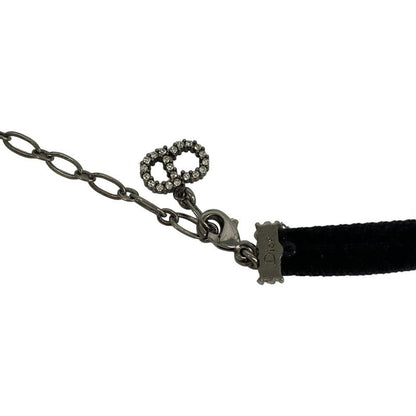 Dior Choker J'adior Black Silver Clear