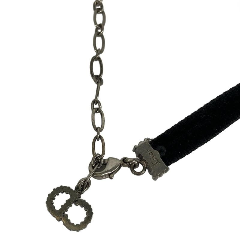 Dior Choker J'adior Black Silver Clear