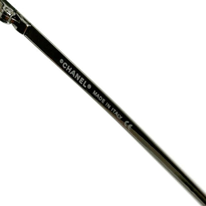 Chanel Sunglasses Light Gray Silver CC Logo