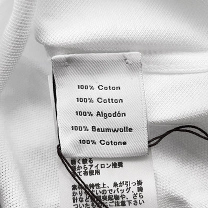 Hermes Short Sleeve T-Shirt Embroidery Cotton Pique S Top