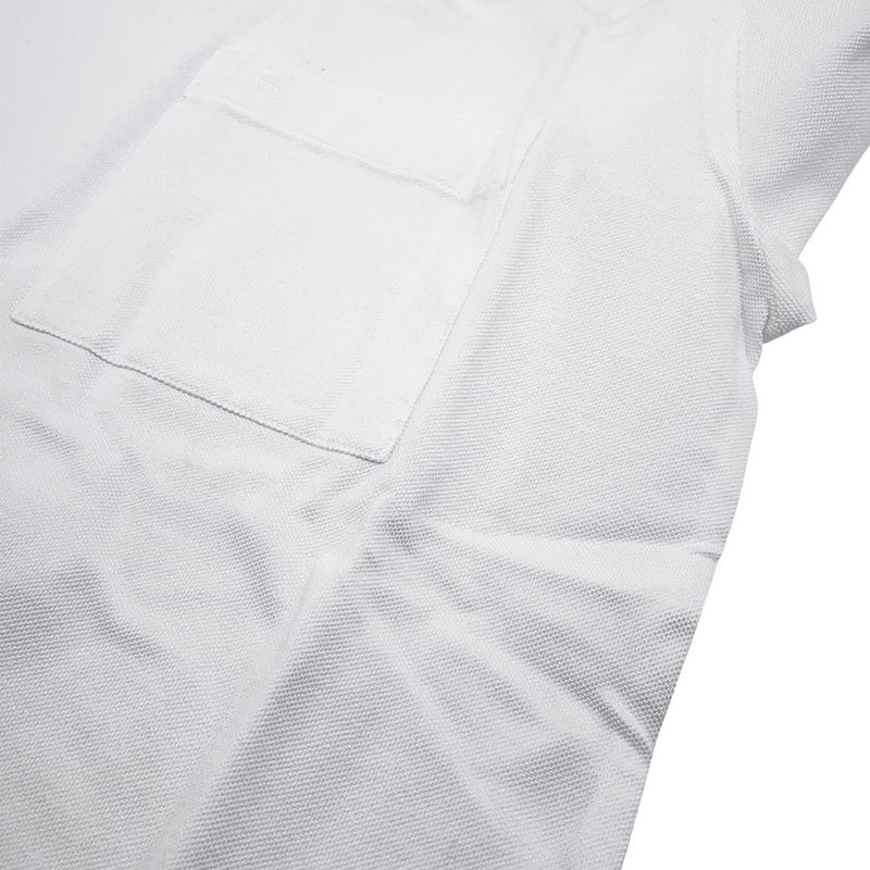 Hermes Short Sleeve T-Shirt Embroidery Cotton Pique S Top