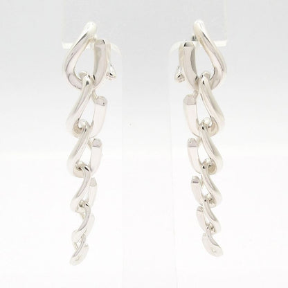 Tiffany & Co. Earrings Forge Drop Link Silver