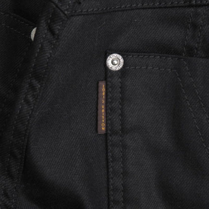 Louis Vuitton Skinny Pants 36 Black Denim