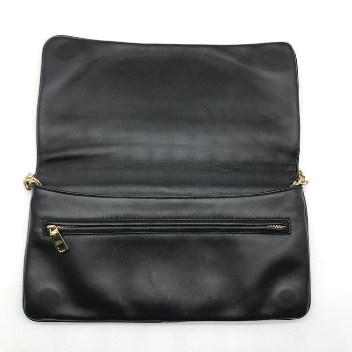 Dolce & Gabbana Velvet Quilted Chain Shoulder Bag Green