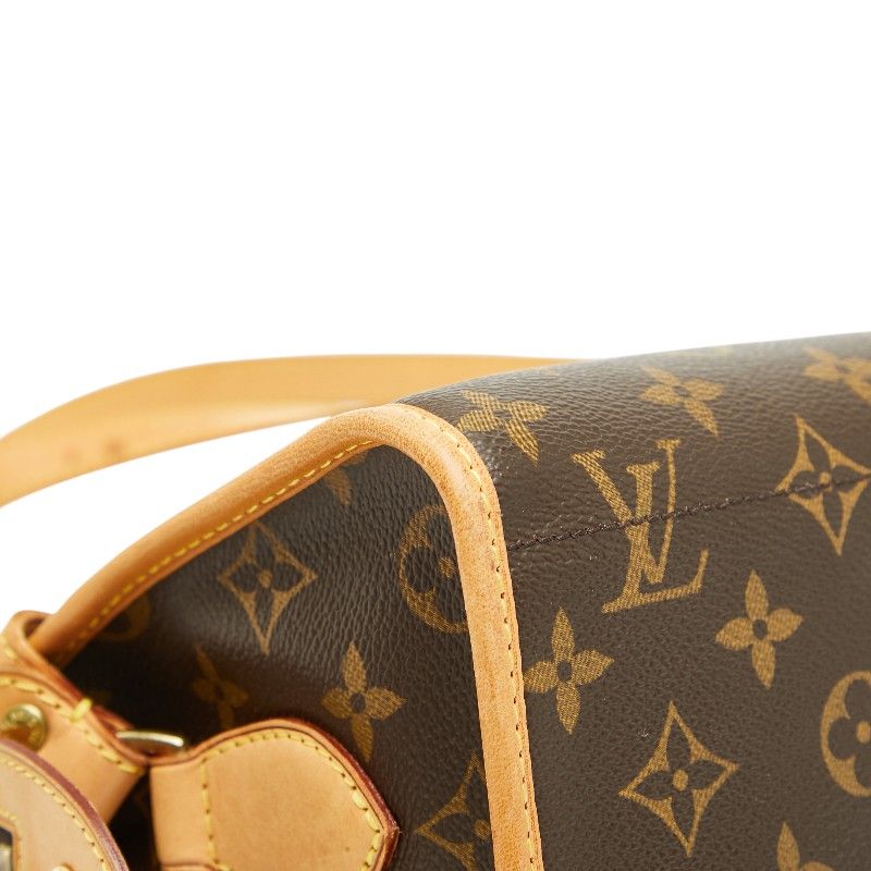 Louis Vuitton Monogram Popincourt Long Crossbody Shoulder Bag Brown