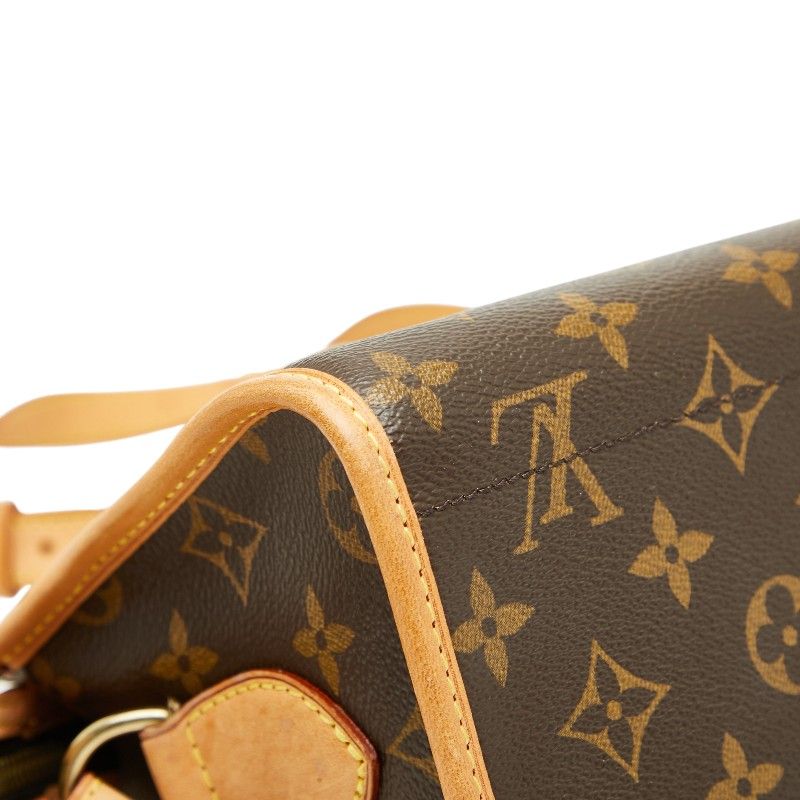 Louis Vuitton Monogram Popincourt Long Crossbody Shoulder Bag Brown