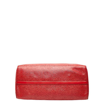 Louis Vuitton Epi Speedy 40 Boston Bag Castilian Red Leather