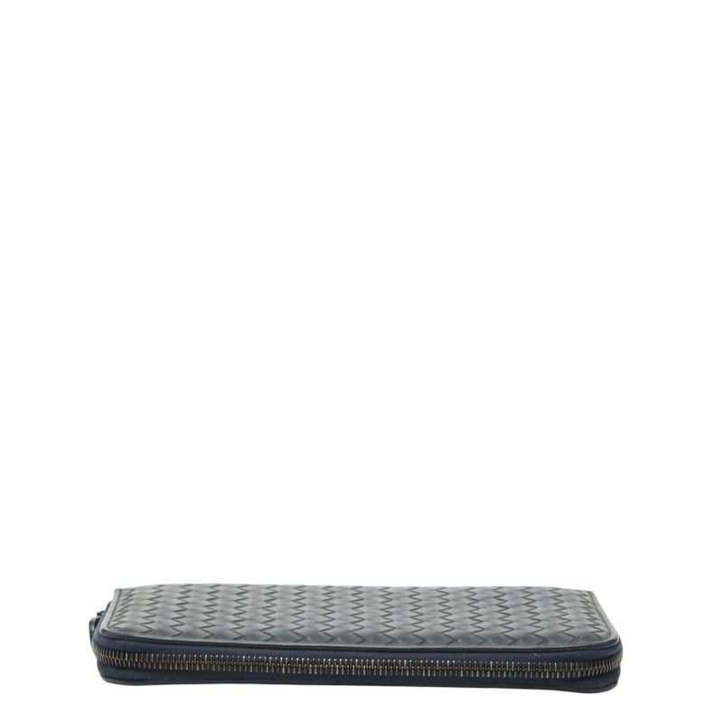 Bottega Veneta Intrecciato Organizer Zip Around Wallet Zip