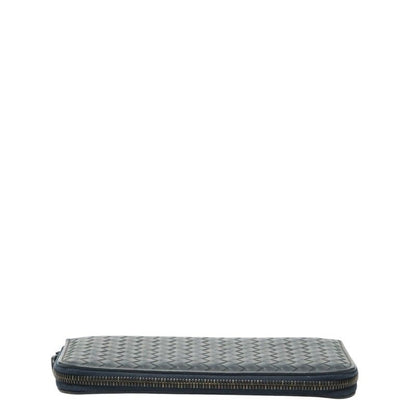 Bottega Veneta Intrecciato Organizer Zip Around Wallet Zip