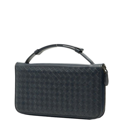Bottega Veneta Intrecciato Organizer Zip Around Wallet Zip