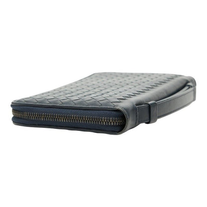 Bottega Veneta Intrecciato Organizer Zip Around Wallet Zip