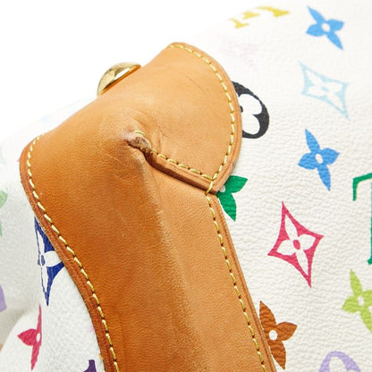 Louis Vuitton Monogram Multicolor Ursula Bronze White Leather