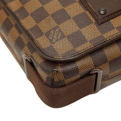 Louis Vuitton Damier Brooklyn PM Brown Leather