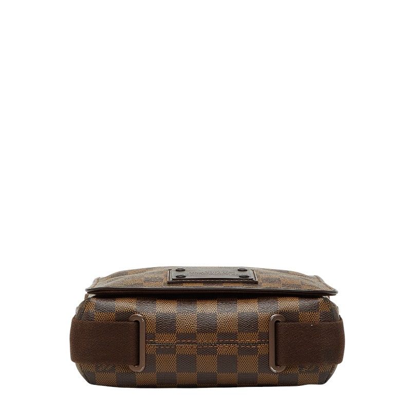 Louis Vuitton Damier Brooklyn PM Brown Leather
