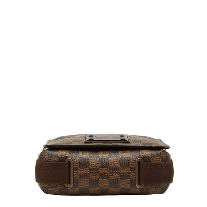Louis Vuitton Damier Brooklyn PM Brown Leather