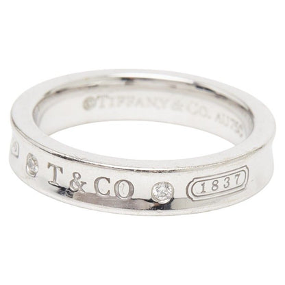 Tiffany & Co. Narrow Ring 18K White Gold