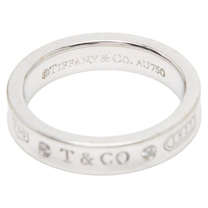 Tiffany & Co. Narrow Ring 18K White Gold