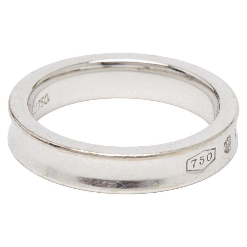 Tiffany & Co. Narrow Ring 18K White Gold
