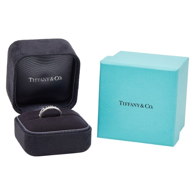 Tiffany & Co. Narrow Ring 18K White Gold