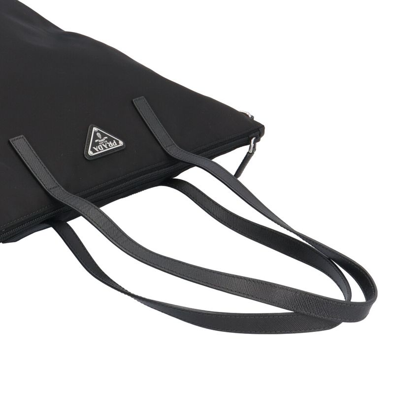 Prada Shoulder Bag Nylon Black Season: All Seasons