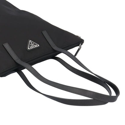 Prada Shoulder Bag Nylon Black Season: All Seasons