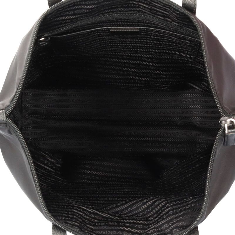 Prada Shoulder Bag Nylon Black Season: All Seasons