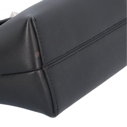 Fendi by the Way Mini Shoulder Bag Leather Black Brown