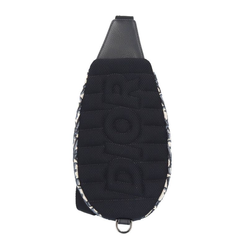 Dior Scarab Oak Belt Bag Leather Beige Black