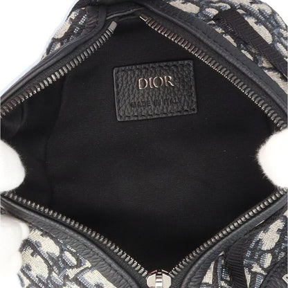 Dior Scarab Oak Belt Bag Leather Beige Black