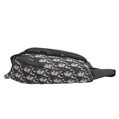 Dior Scarab Oak Belt Bag Leather Beige Black
