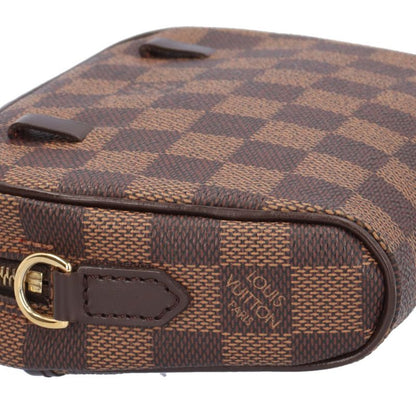 Louis Vuitton Pochette Ipanema Damier Shoulder Bag Canvas Brown