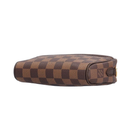 Louis Vuitton Pochette Ipanema Damier Shoulder Bag Canvas Brown