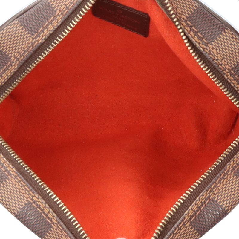 Louis Vuitton Pochette Ipanema Damier Shoulder Bag Canvas Brown