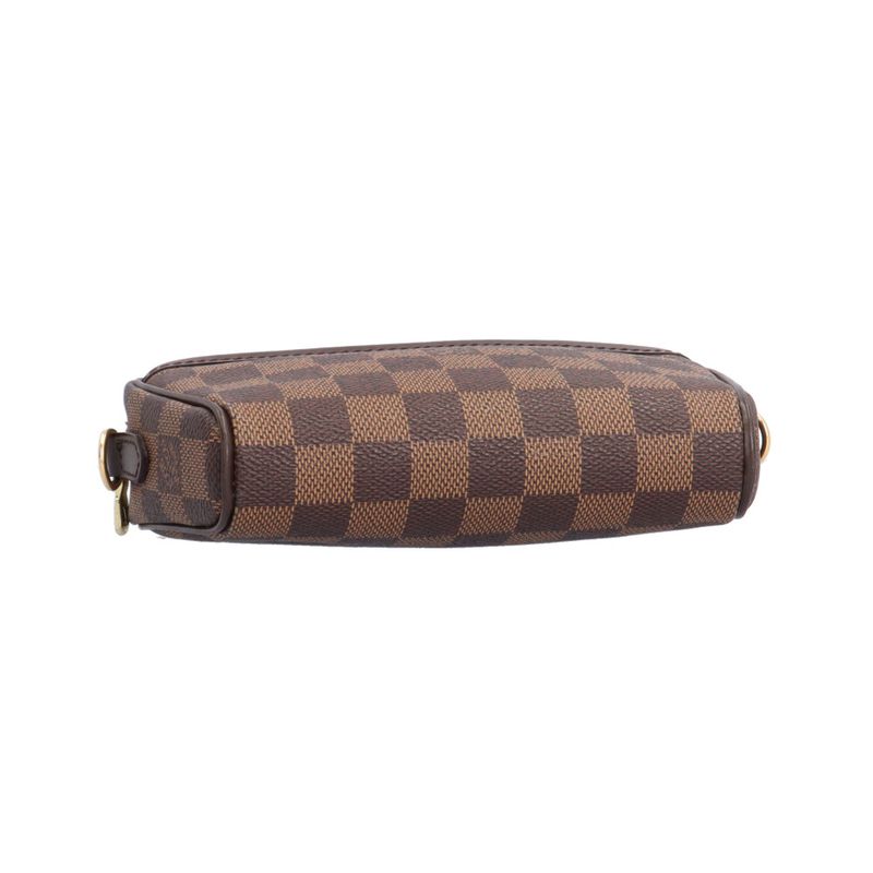 Louis Vuitton Pochette Ipanema Damier Shoulder Bag Canvas Brown