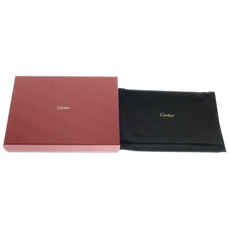 Cartier Double C de Clutchback Handbag with Flap Gold
