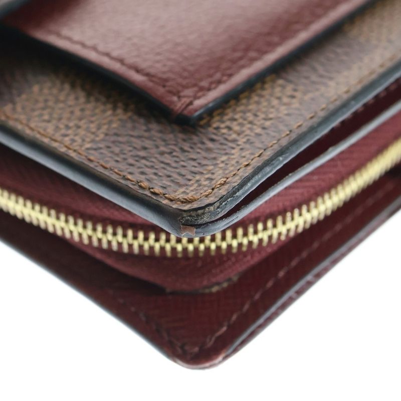 Louis Vuitton Damier Portefeuille Juliette Brown