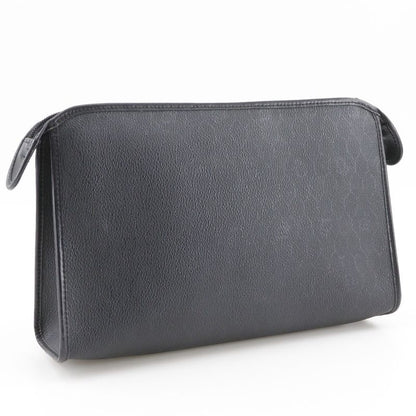 Dior Honeycomb Pattern Vintage Black Clutch