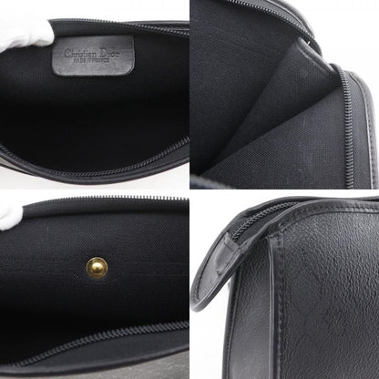Dior Honeycomb Pattern Vintage Black Clutch