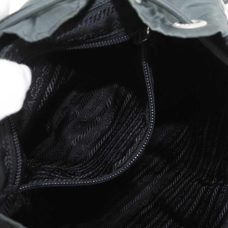 Prada Nylon Green Backpack