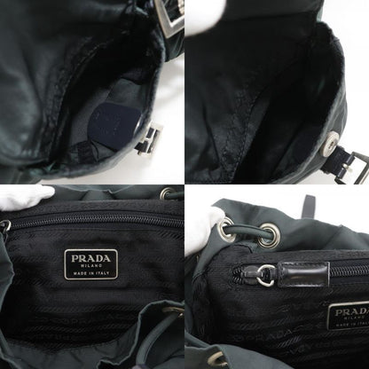 Prada Nylon Green Backpack