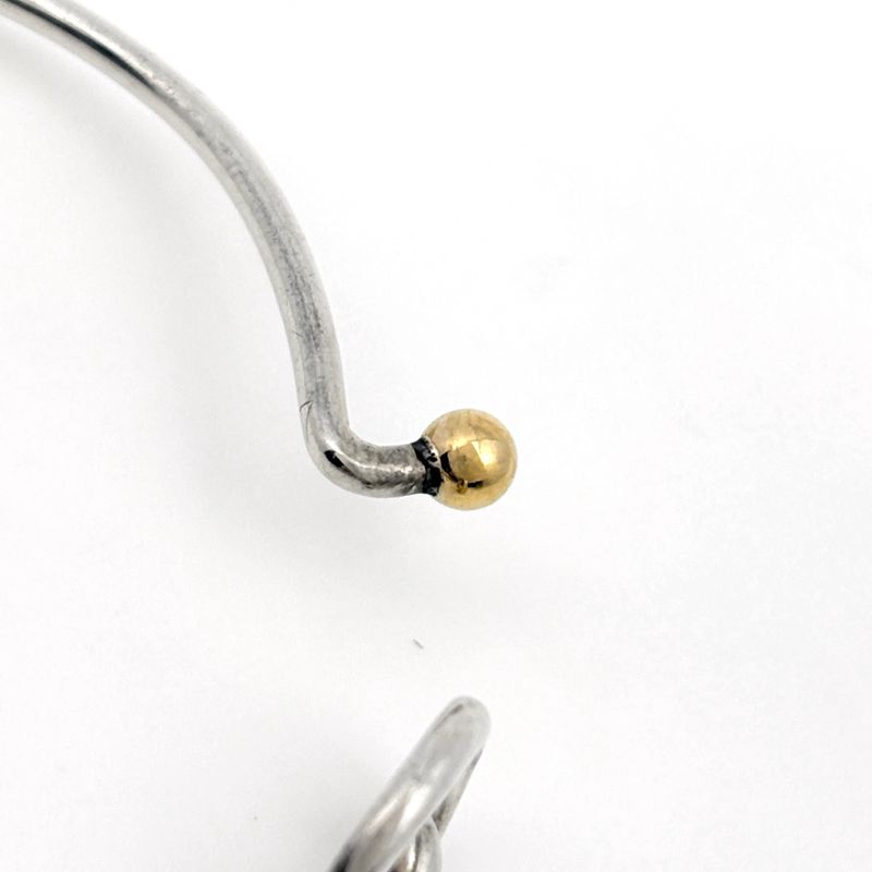 Tiffany & Co. Hook Eye Bracelet Love Knot Bangle